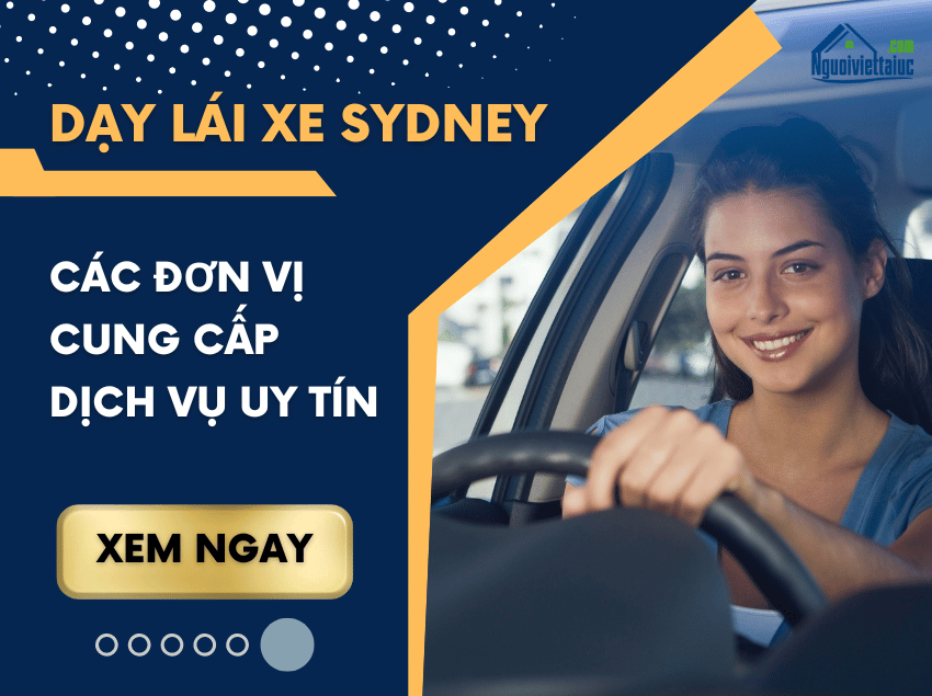 TOP 5 Trường dạy nghề lái xe uy tín tại Sydney NSW