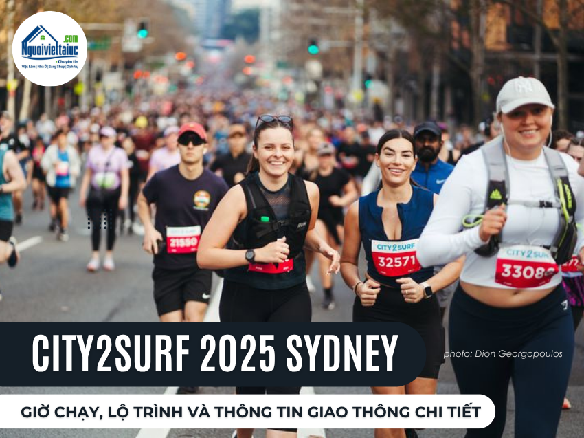 Mọi điều cần biết về City2Surf 2025