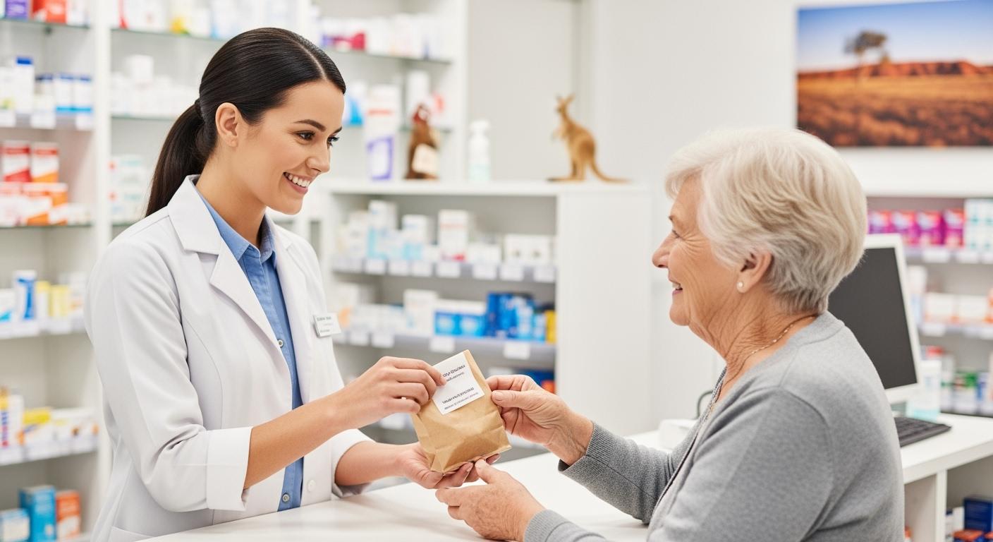 Dược sĩ tư vấn cho bệnh nhân tại Úc