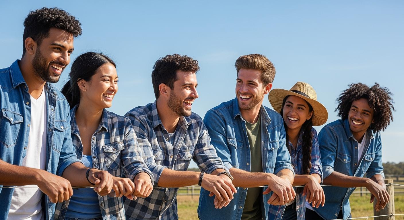 Các bạn trẻ làm việc tại nông trại Úc theo diện visa 462